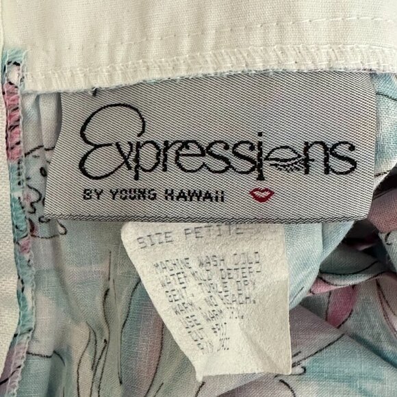 Vintage Made in Hawaii Cotton Dress - Picture 4 of 11